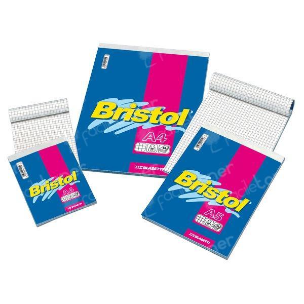 Blasetti Bristol Blocco a Punto Metallico B.co A5 15x21
