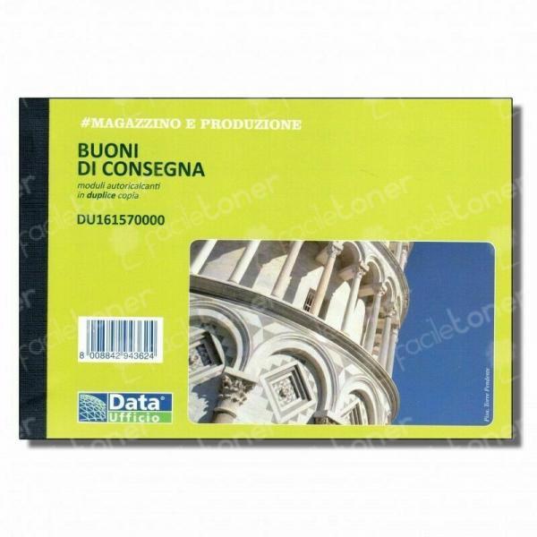 Data Ufficio Blocco Buoni Consegna DU161570000